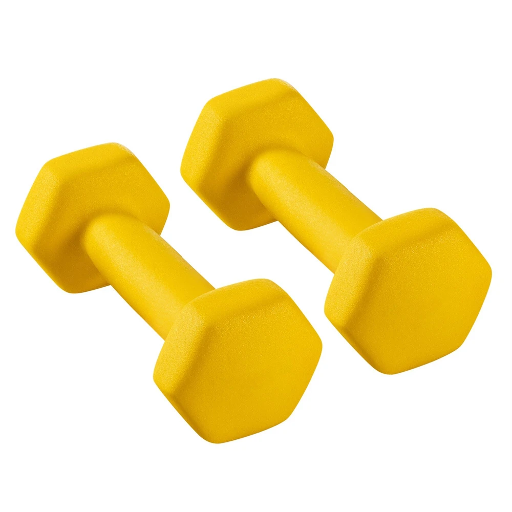 SONGMICS hanteliai, 2 vnt. rinkinys, 2 x 1kg