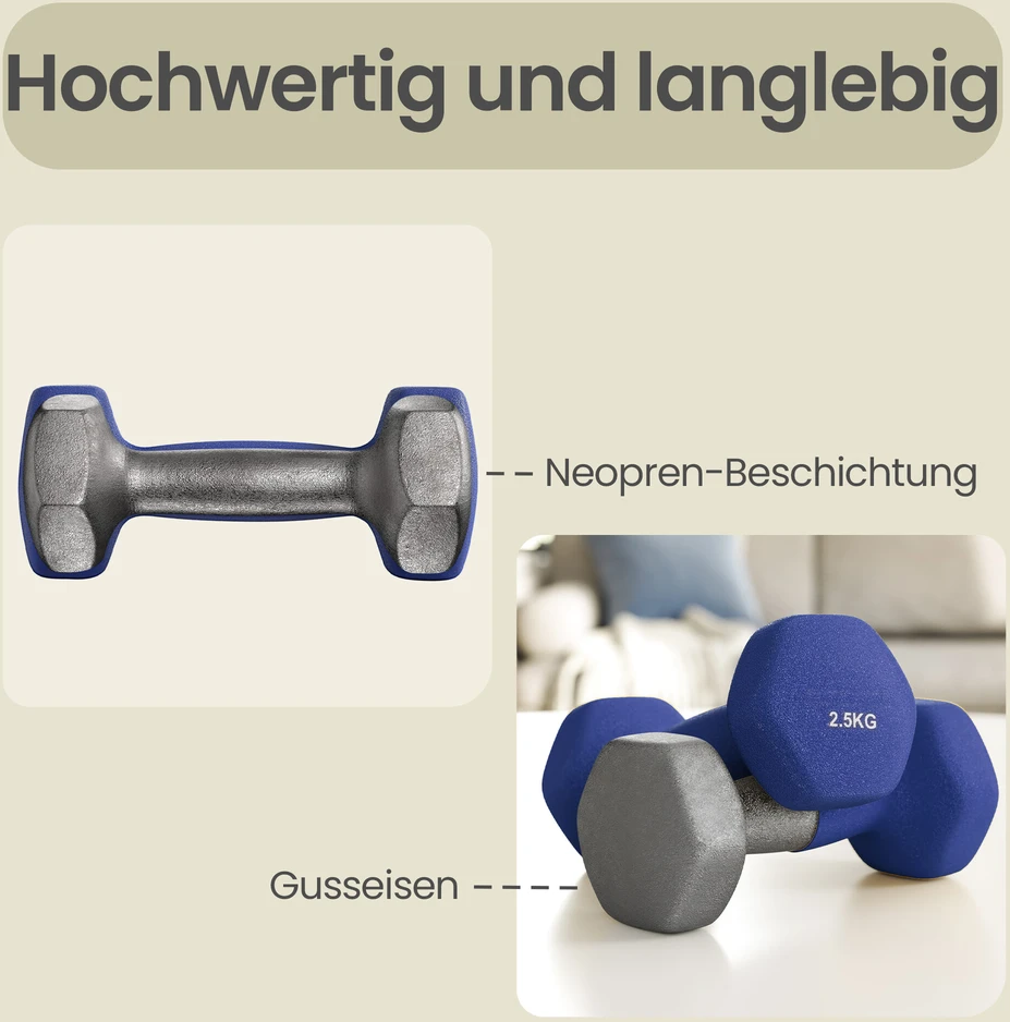 Songmics Svarmenys, 2,5kg, Juoda