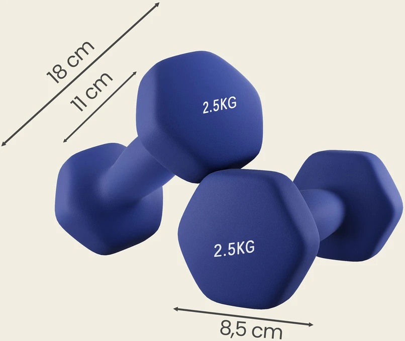 Songmics Svarmenys, 2,5kg, Juoda
