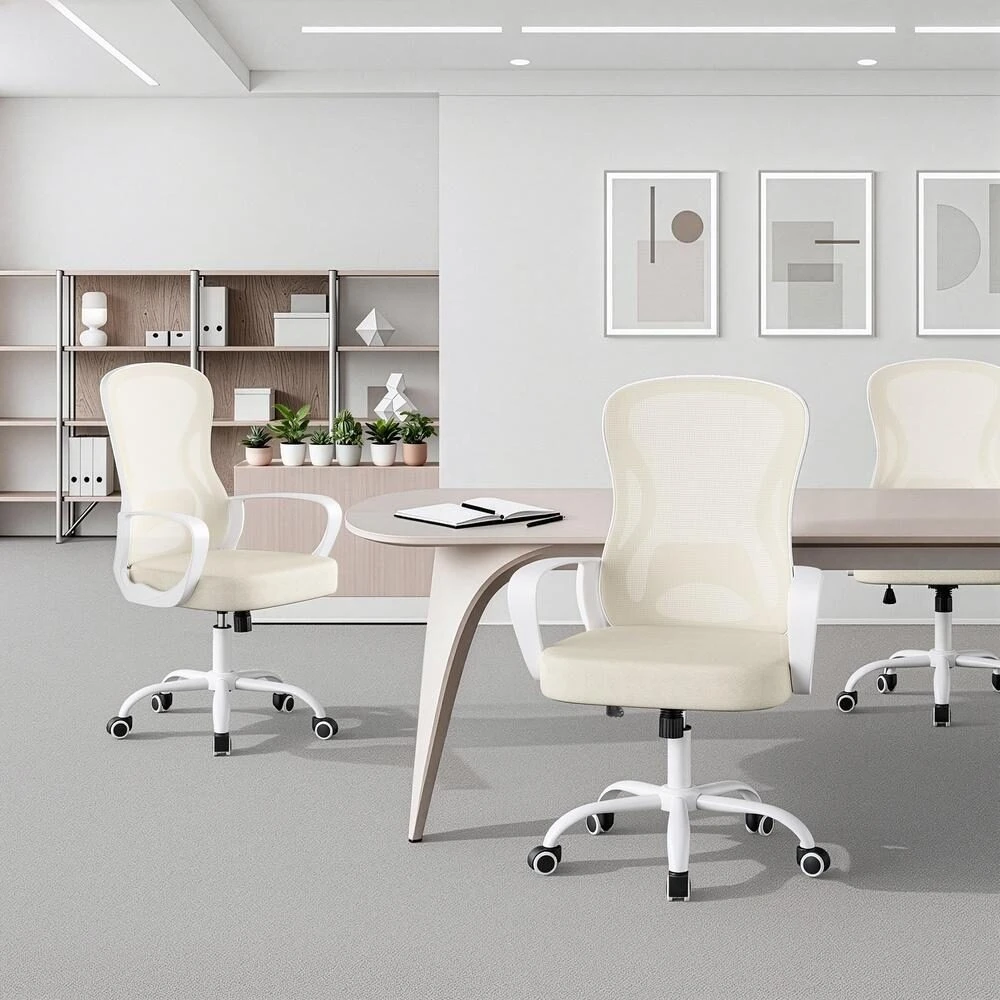 Songmics Biuro kėdė 60 x 60 x (95,5-105,5) cm