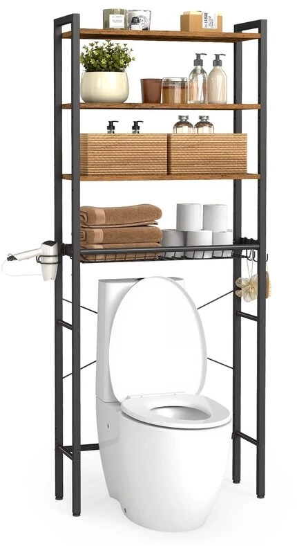 Songmics Vonios lentyna 24 × 60 × 173 cm