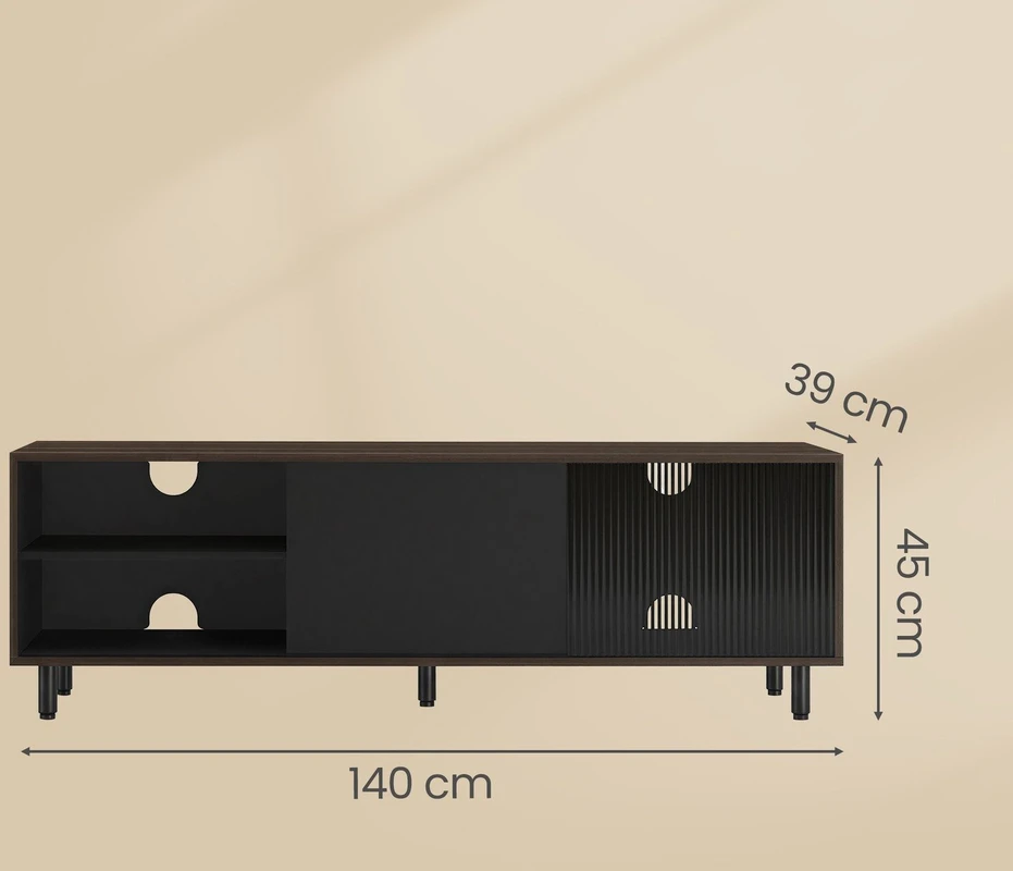 TV staliukas Songmics TV spintelė 140 x 39 x 45 cm