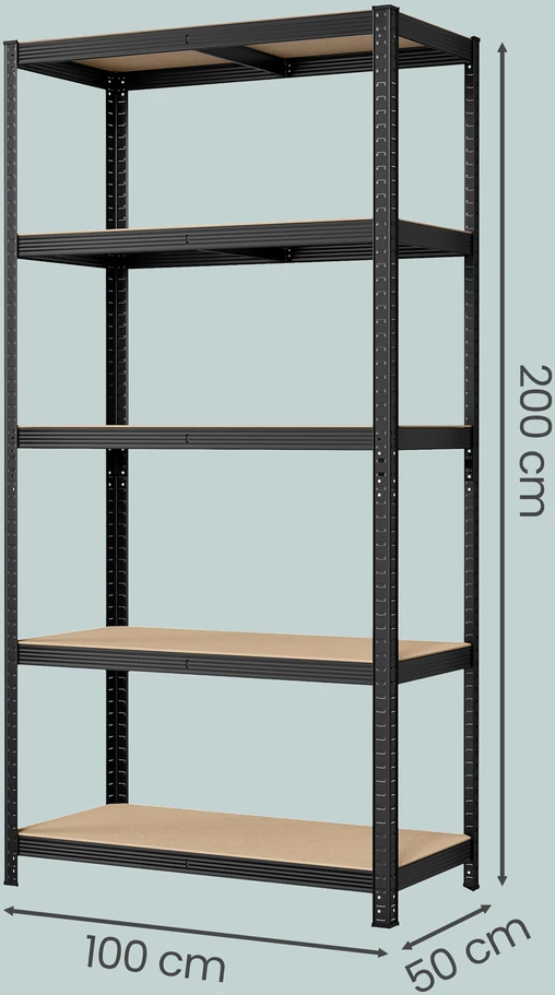 Sandėliavimo lentyna SONGMICS 200x100x50 cm