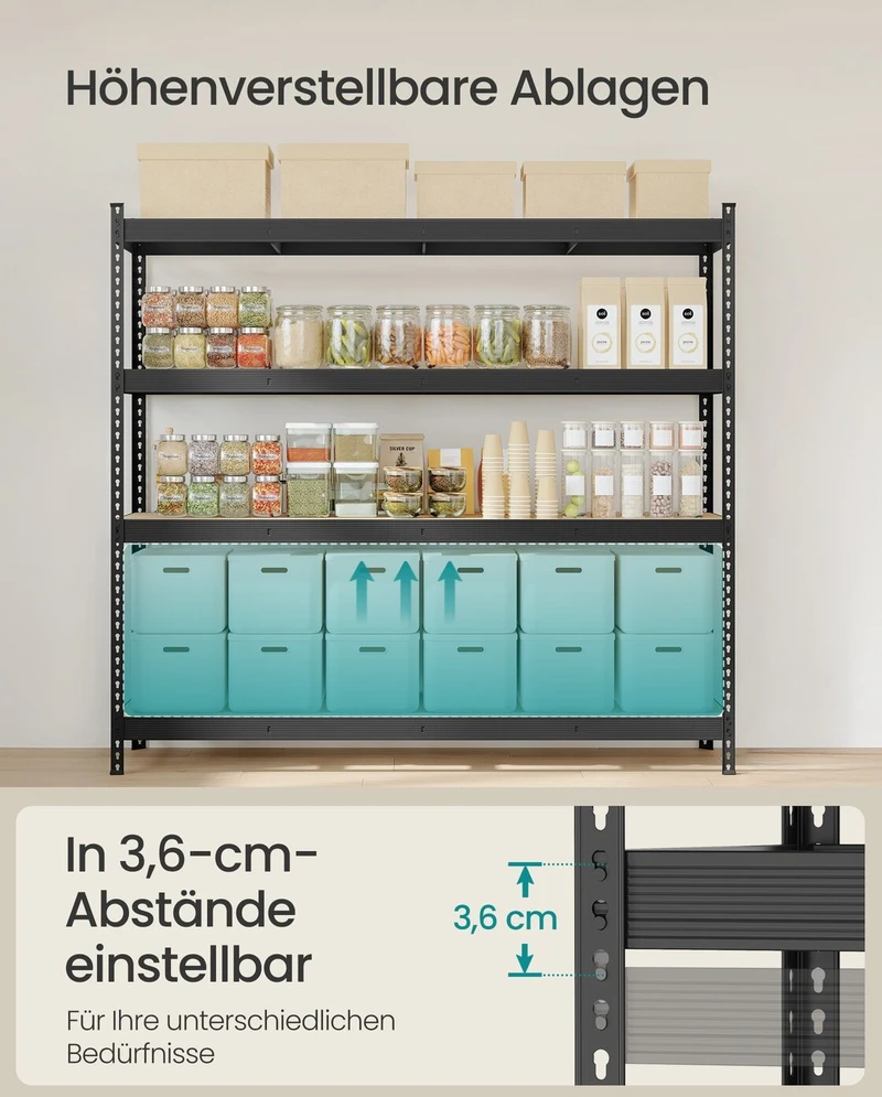 Songmics Lentyna 60 × 200 × 183 cm