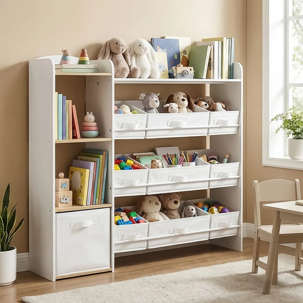 Songmics Vaikų lentyna 30 x 113,1 x 104 cm