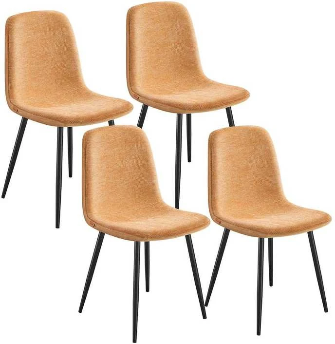 Songmics Valgomojo kėdžių komplektas, 4 vnt.