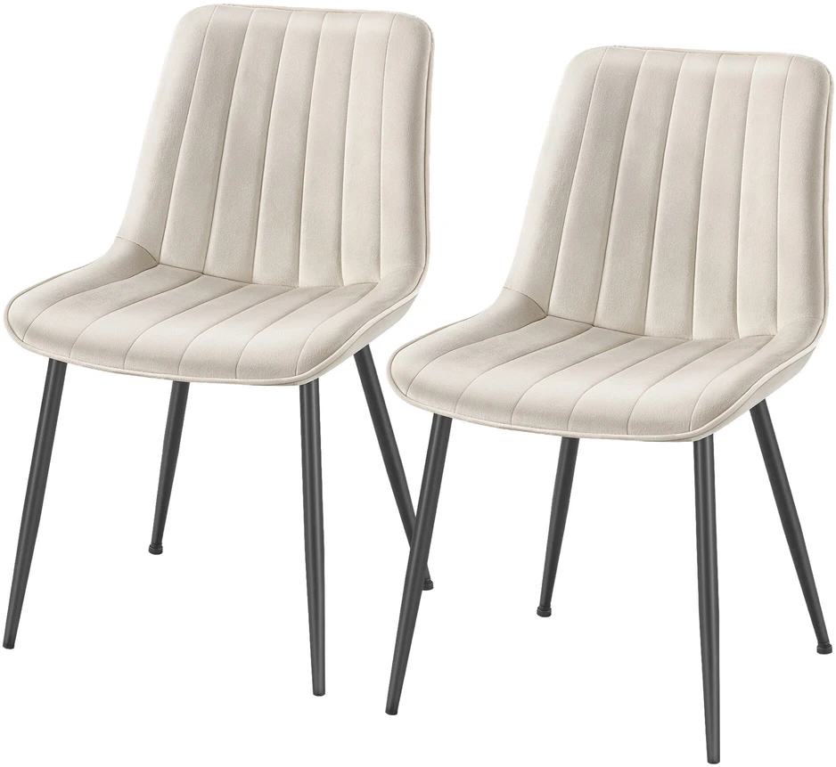 Songmics Valgomojo kėdės 57 x 48 x 80 cm 2 vnt.