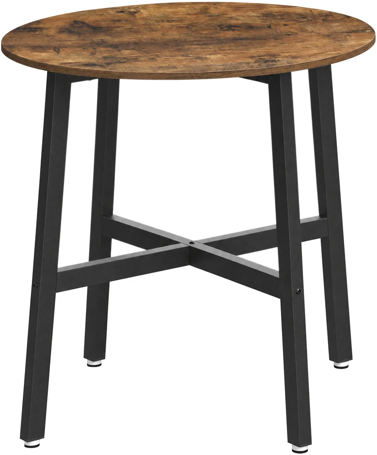 Songmics Apvalus valgomojo stalas 80 x 75 cm