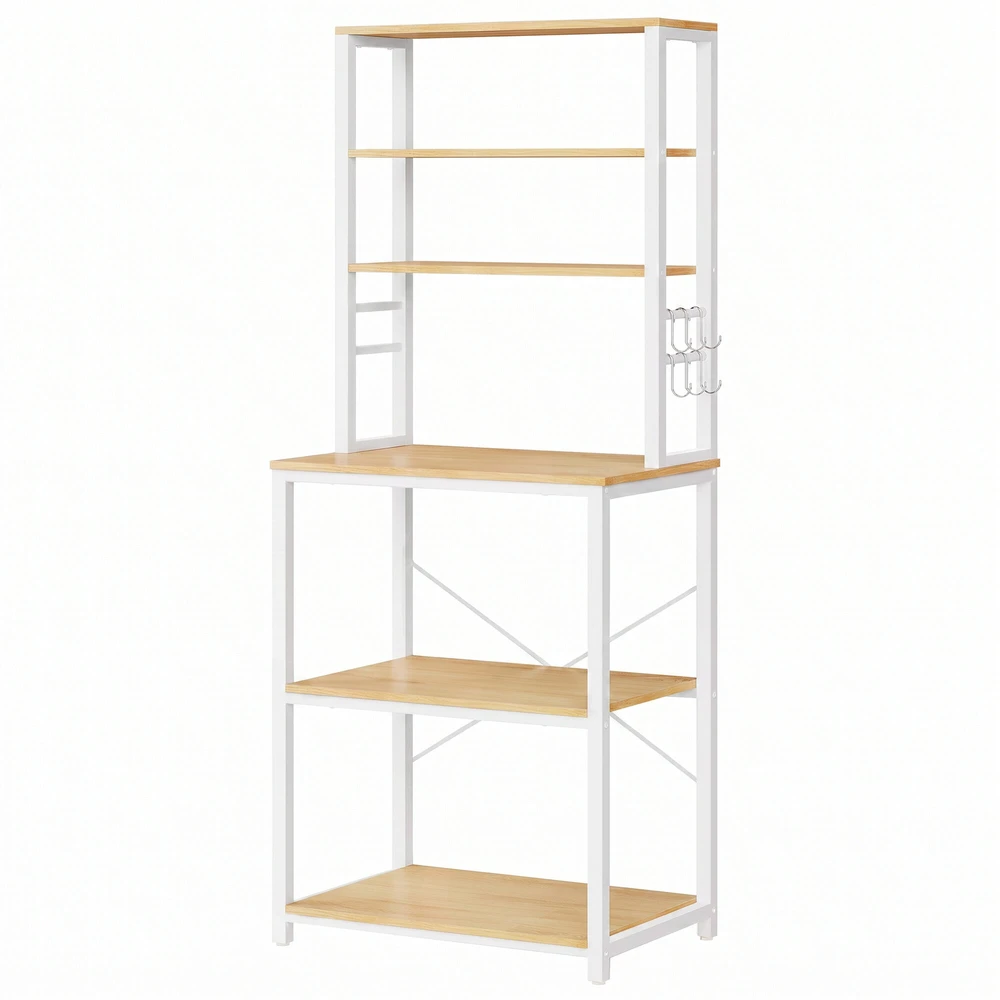 Songmics Virtuvinė lentyna mikrobangų krosnelei 40x60x167 cm