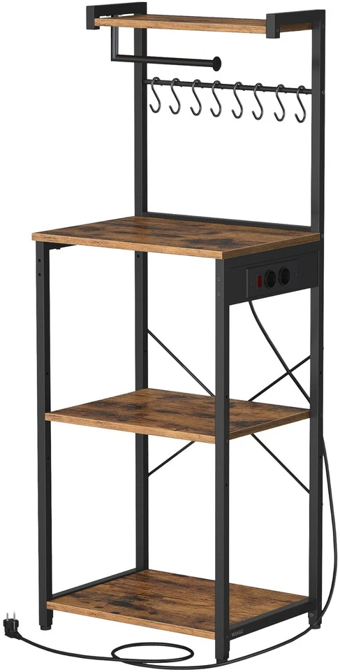Songmics Stovas su lentynomis 40 x 80 x 140 cm