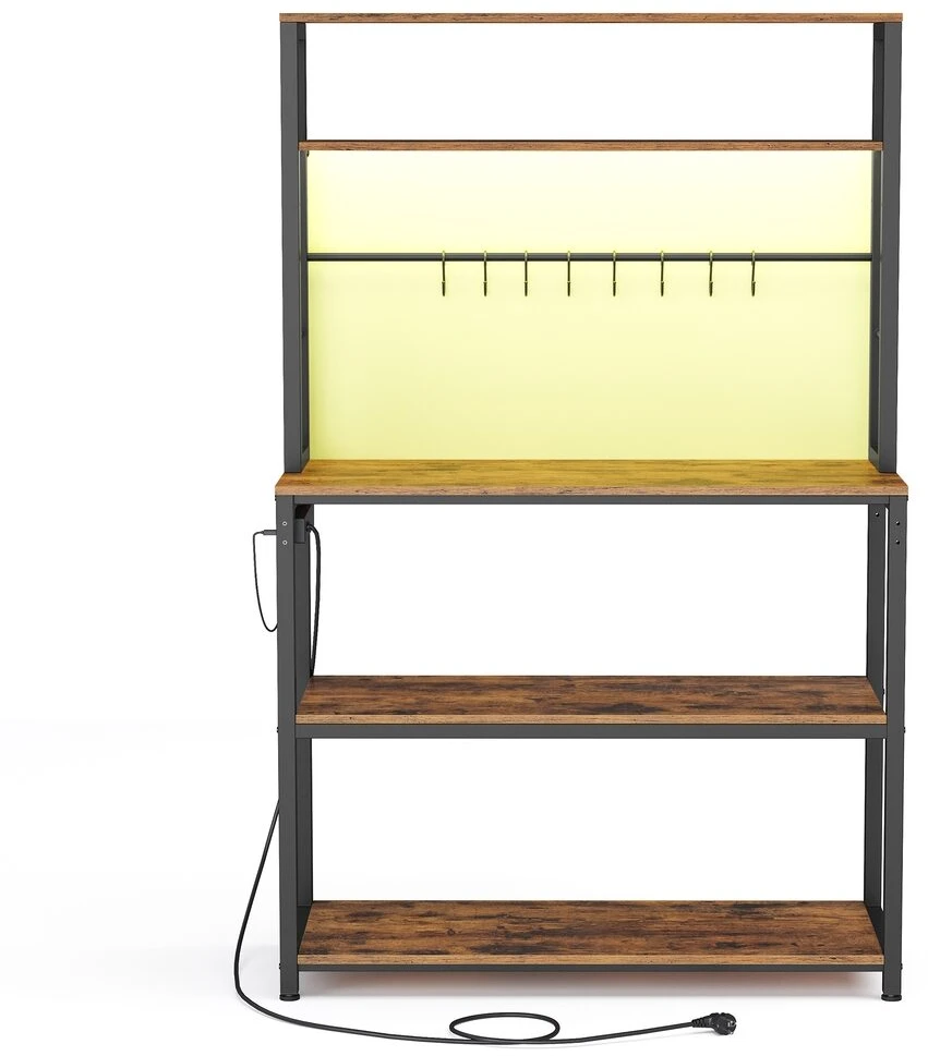 Songmics Virtuvinė lentyna 40 x 80 x 168,4 cm