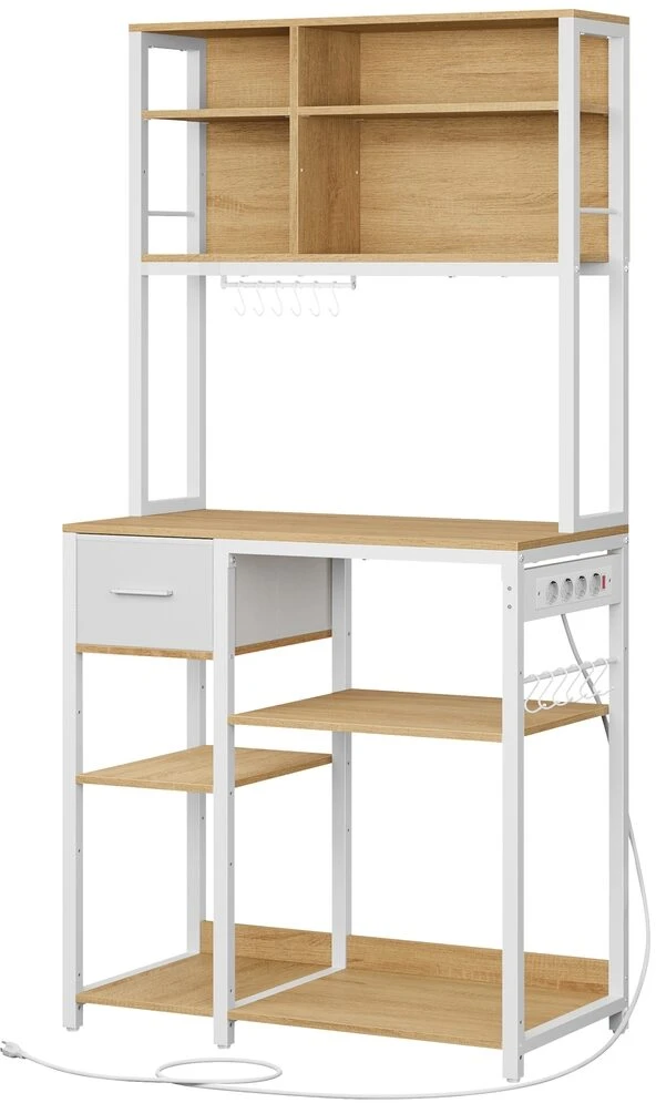 Songmics Virtuvės lentyna 40 x 80 x 180,4 cm
