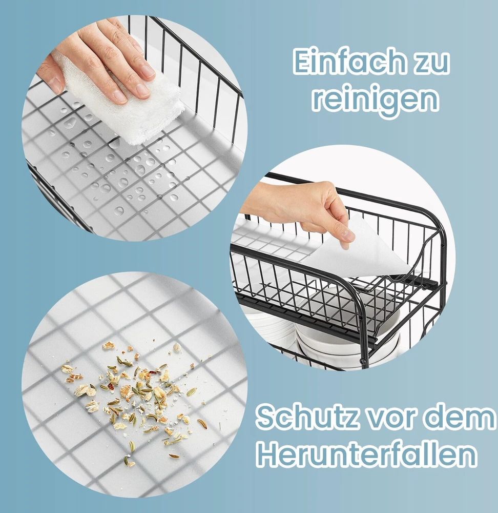 SONGMICS virtuvės organizatorius, virtuvės lentynos, tvarkos sistema