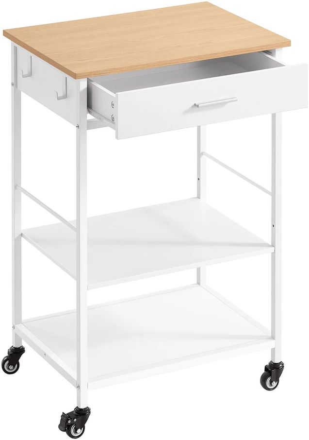 Songmics Virtuvinis vežimėlis 47 x 60 x 90 cm