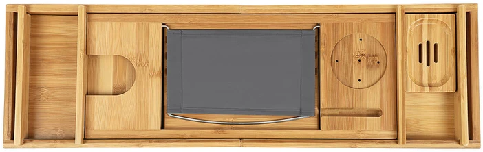 Songmics Bambuko vonios lentyna 109 cm