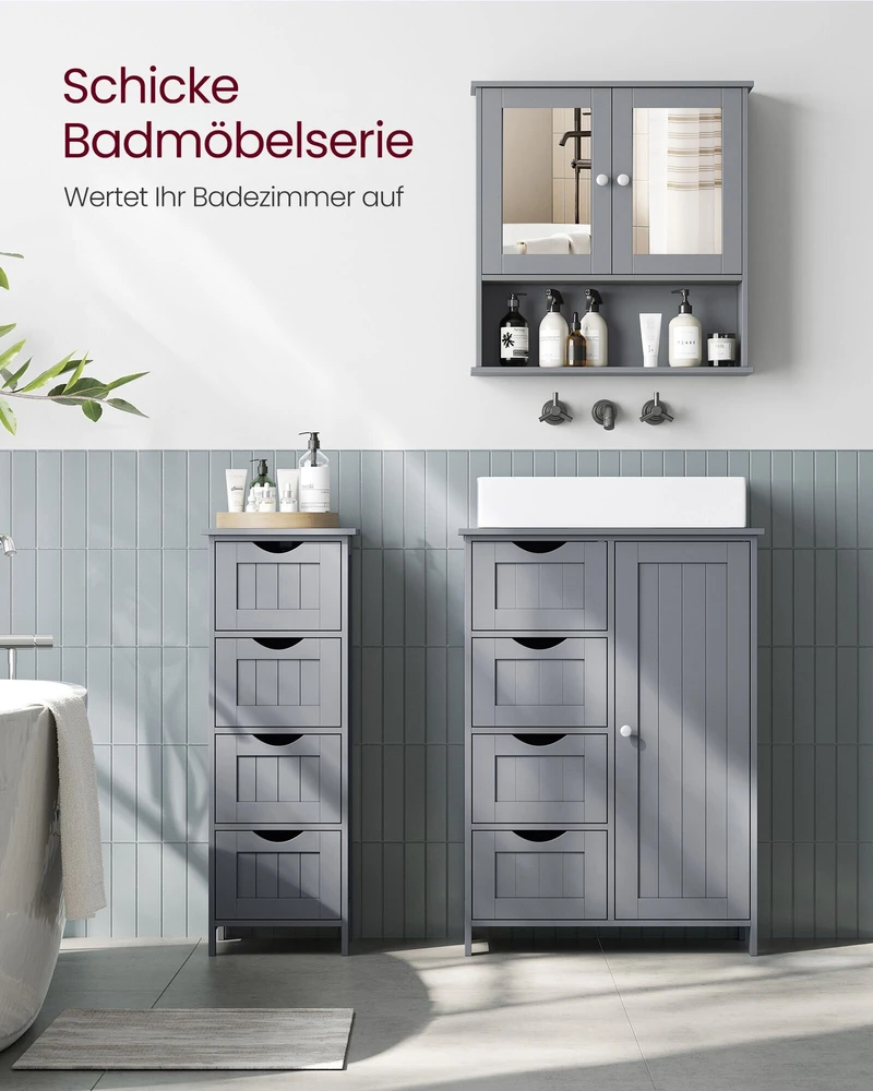 Songmics Spintelė MDF, 13 x 56,5 x 58,5 cm