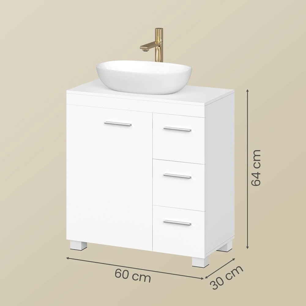 Songmics Vonios spintelė 30 x 60 x 64 cm