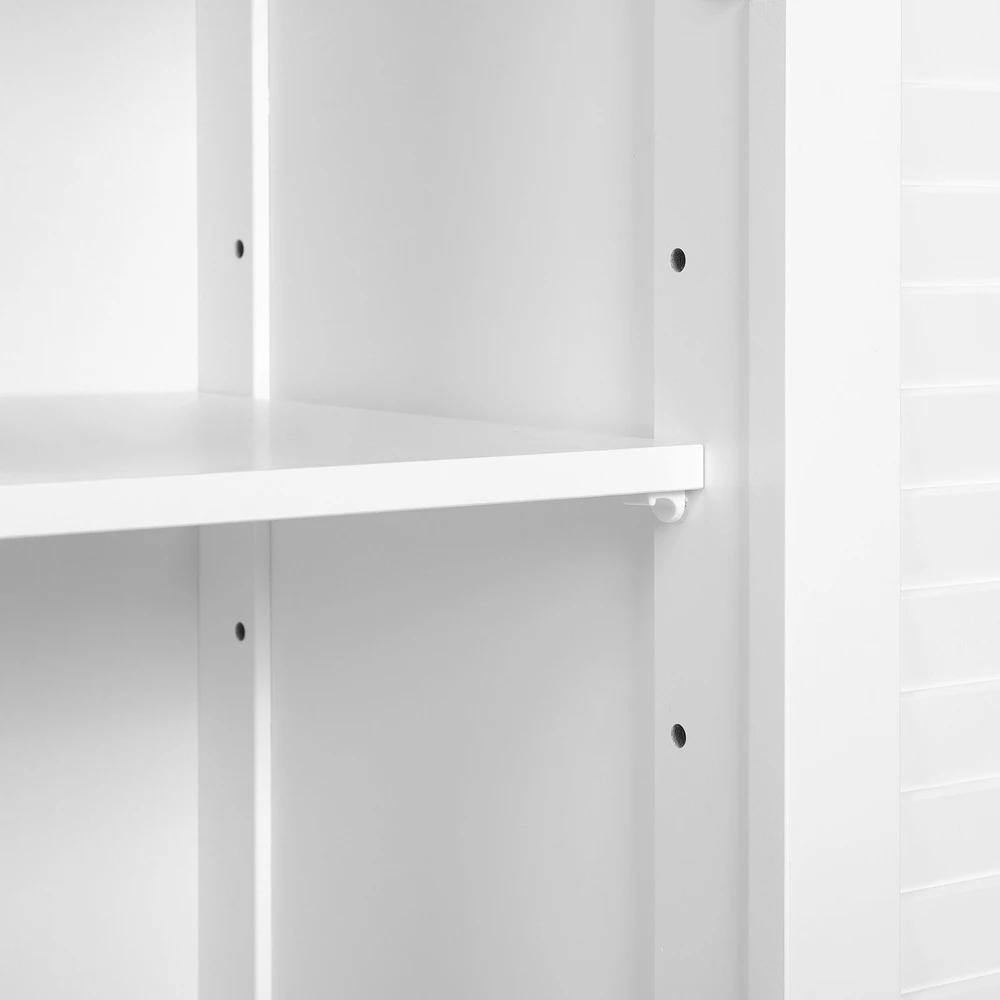 Vasagle Waschbeckenunterschrank mattweiß