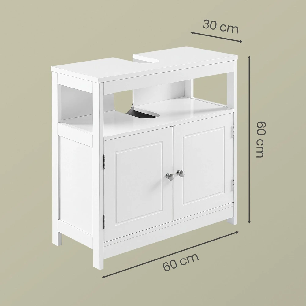 Songmics Vonios spintelė 60x30x60 cm