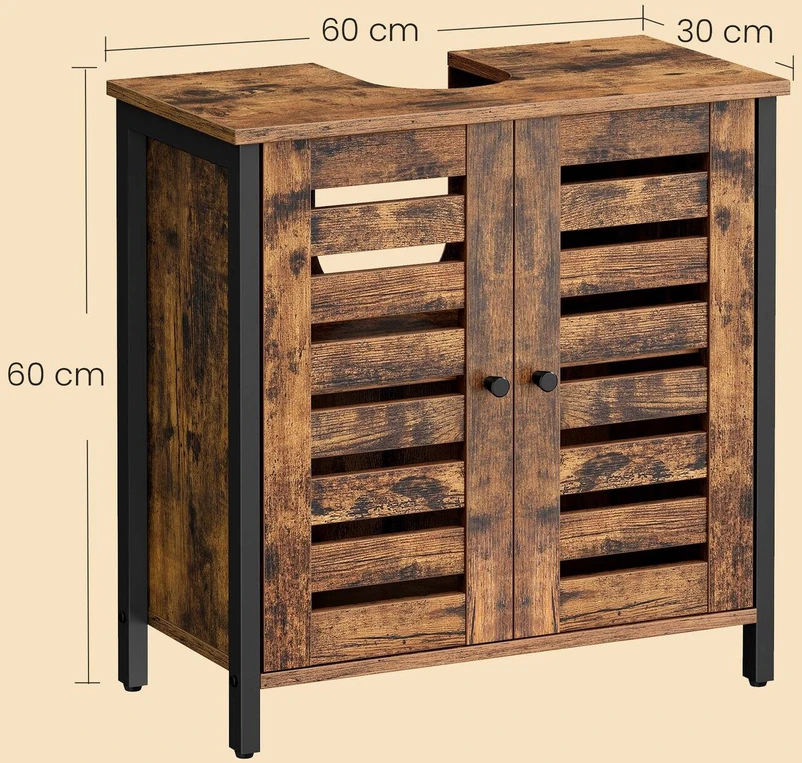 Songmics Vonios spintelė 60x30x60 cm