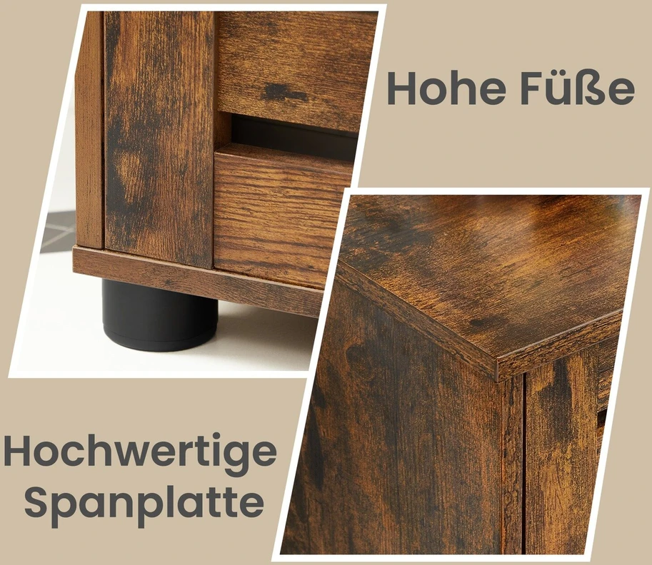 Songmics Vonios spintelė 60 x 30 x 82 cm