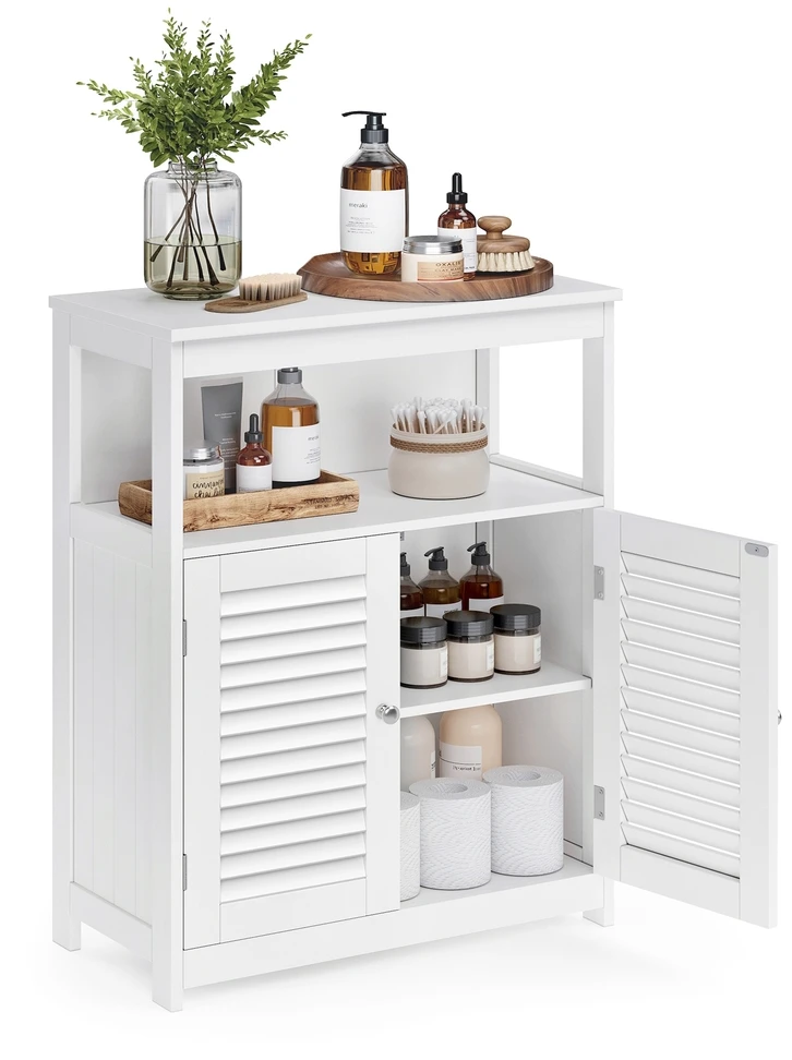 Songmics Vasagle Badezimmerschrank mit offenem Fach