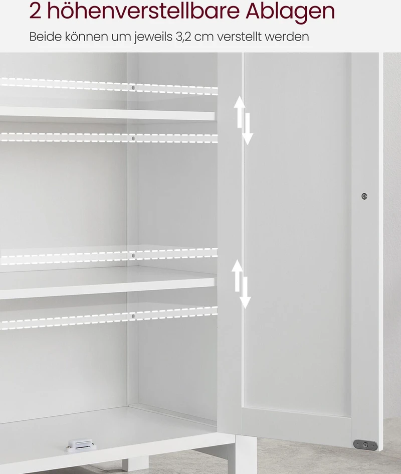 Songmics Leobert Szafka Łazienkowa - BCB60W