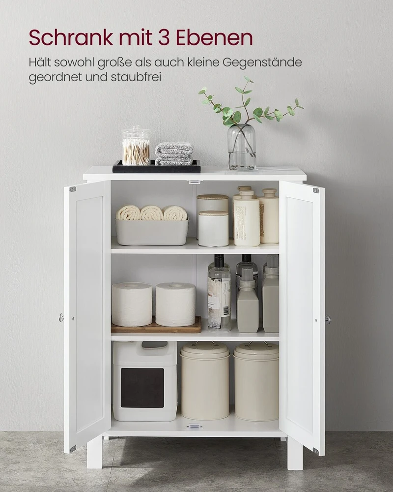 Songmics Leobert Szafka Łazienkowa - BCB60W
