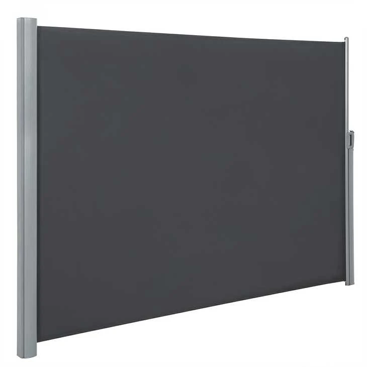 Songmics Šoninis tentas 200 x 400 cm sodo antracitas