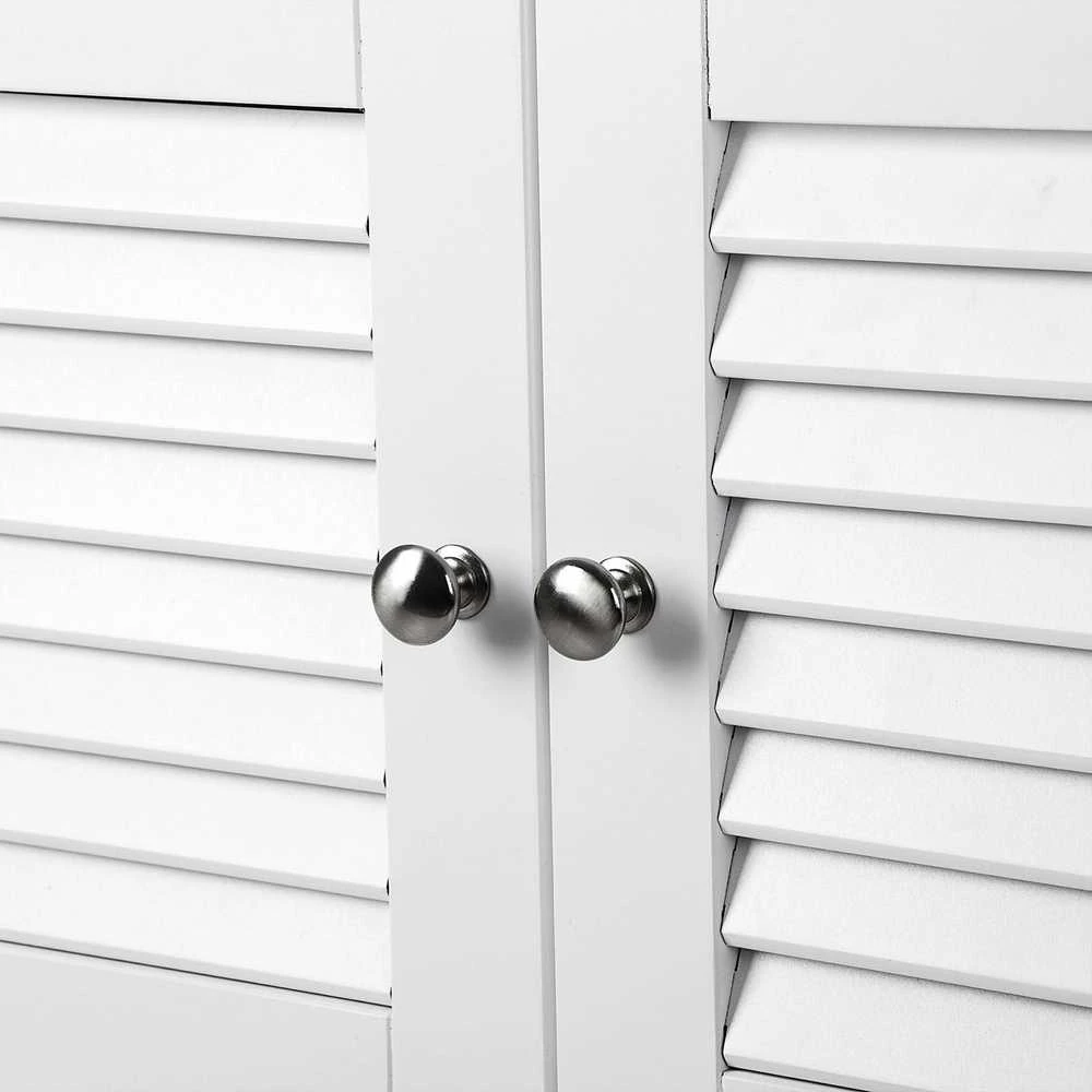 Songmics Vasagle Waschbeckenschrank mit Lamellentüren