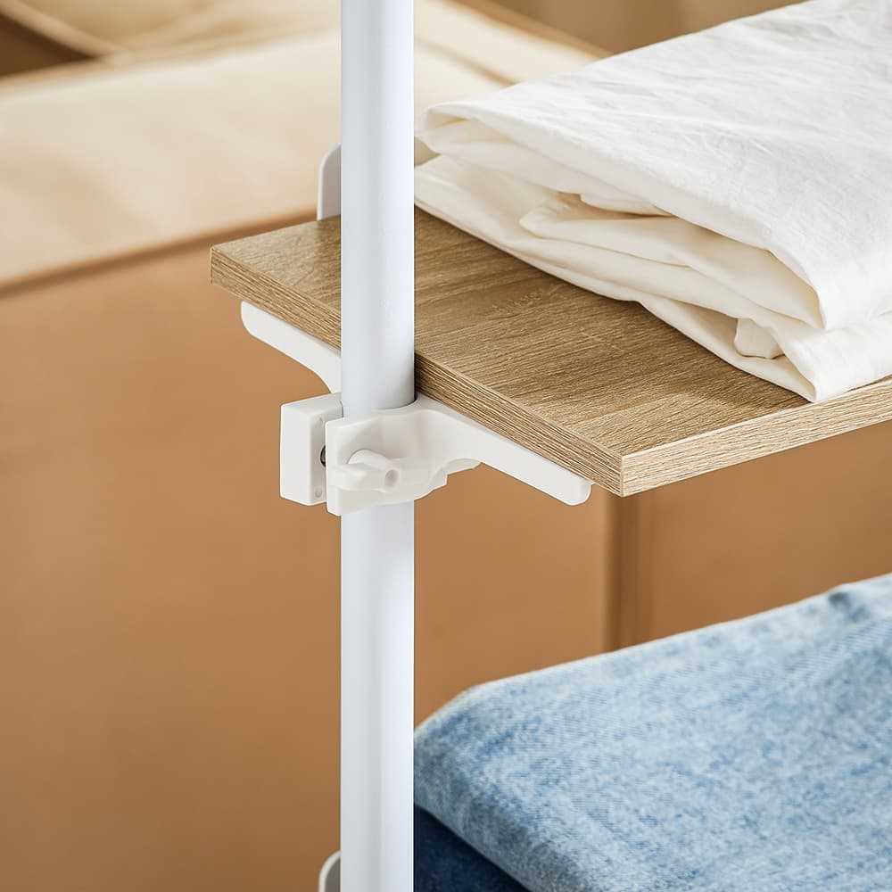 Spintelio sistema, SoBuy KLS14-WN, 97x24x262 cm