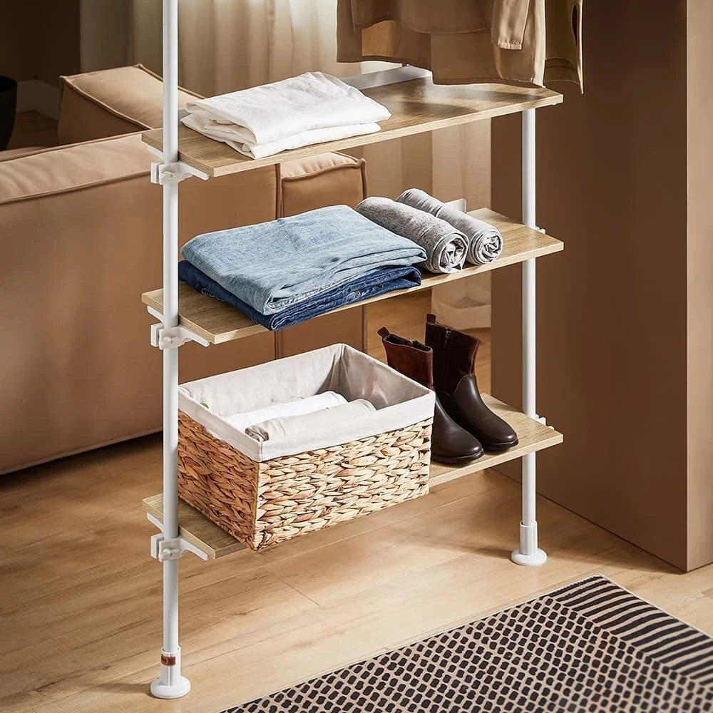 Spintelio sistema, SoBuy KLS14-WN, 97x24x262 cm