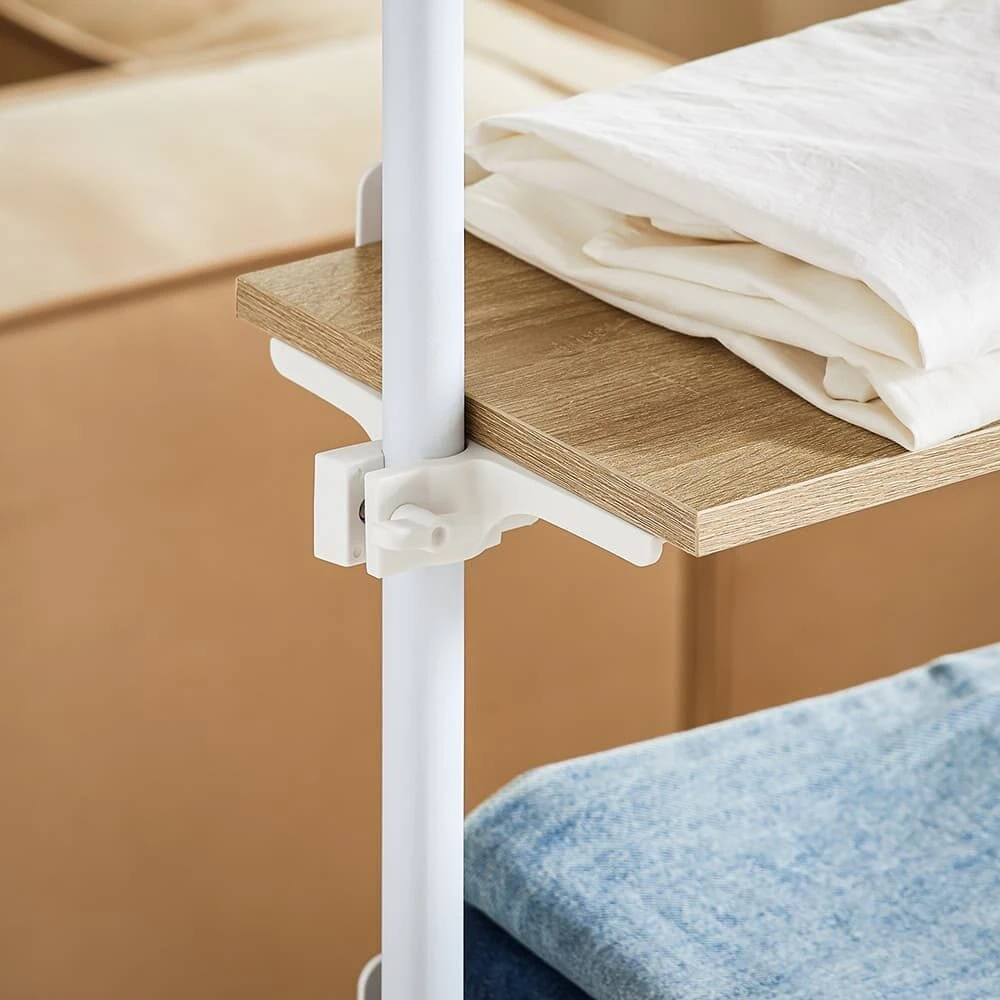 Spintelio sistema, SoBuy KLS14-WN, 97x24x262 cm