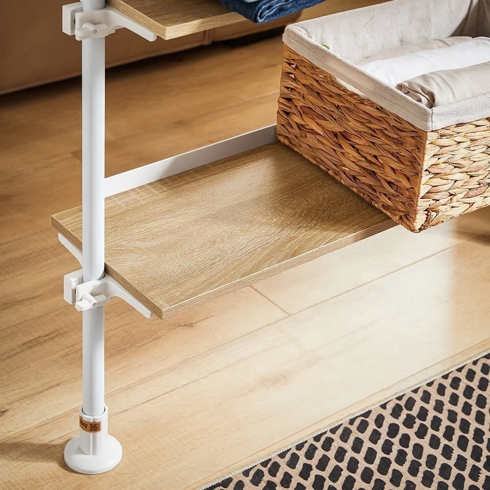 Spintelio sistema, SoBuy KLS14-WN, 97x24x262 cm