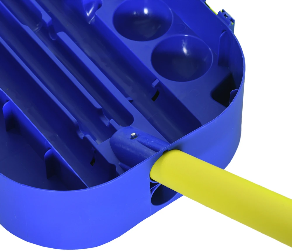 SPORTNOW 2-in-1 badmintono rinkinys, badmintono tinklas su stovu, tinklinio tinklas, reguliuojamas, su krepšiu nešiojimui, skirtas naudoti lauke ir viduje