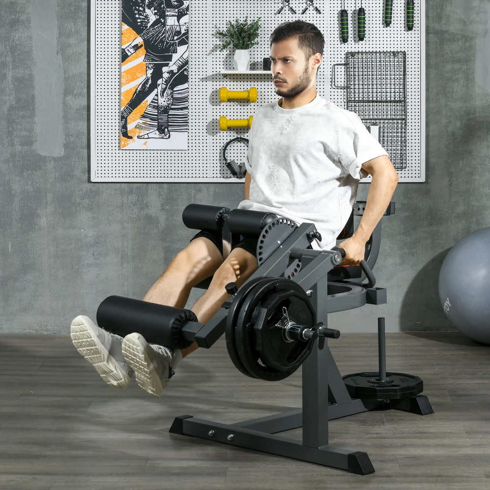 Sportnow Kojų tiesimo treniruoklis pilka/juoda