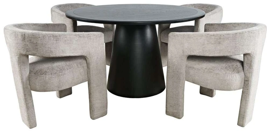 Stalas, Avola, 127 cm, Juoda