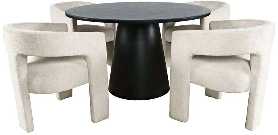 Stalas, Avola, 127 cm, Juoda