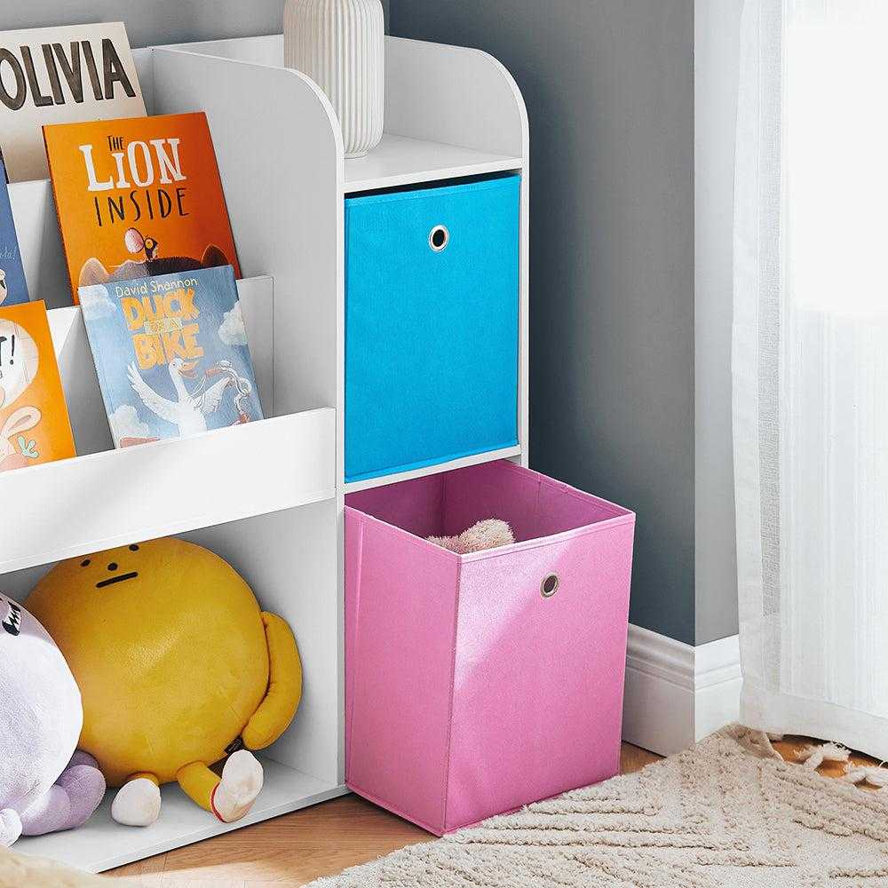 Sobuy Vaikiška lentyna su 2 krepšeliais, sandėliavimo derinys KMB37-F