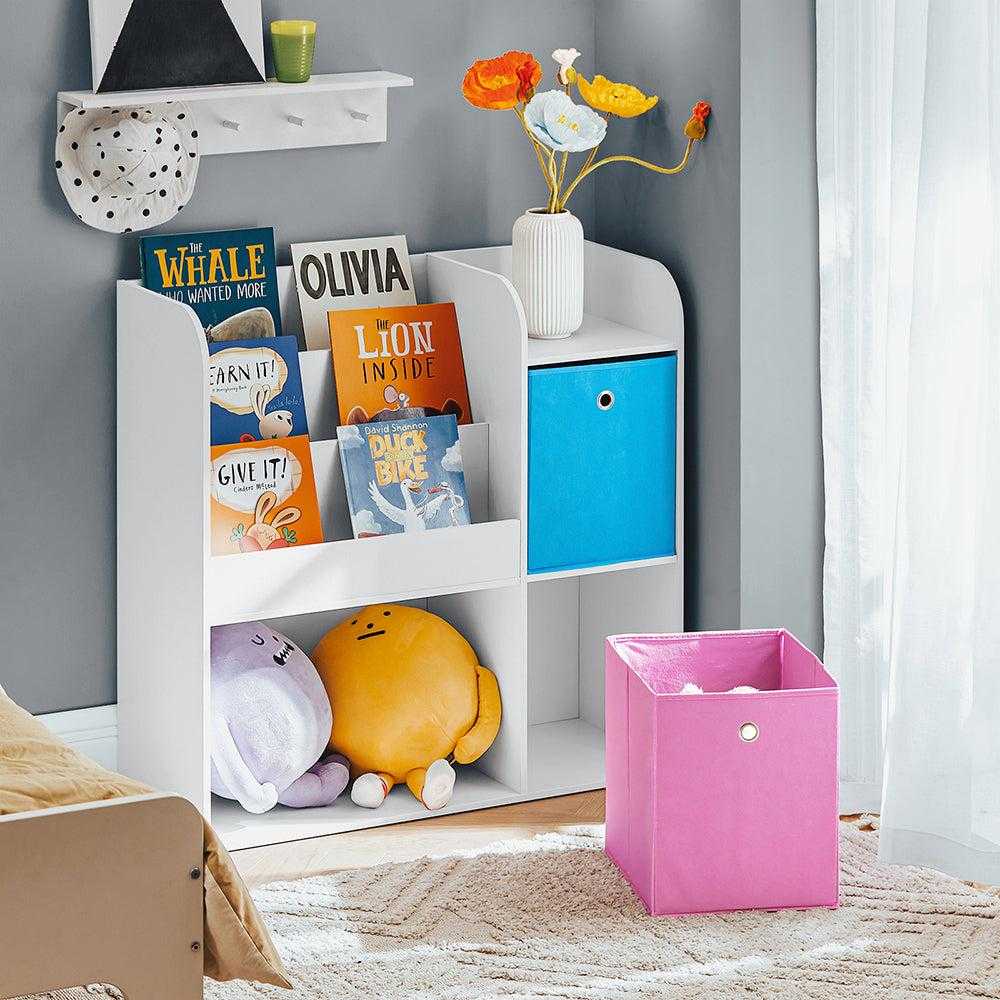 Sobuy Vaikiška lentyna su 2 krepšeliais, sandėliavimo derinys KMB37-F