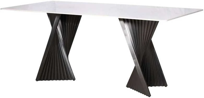 Stalas, Modig, 180 cm, Baltas