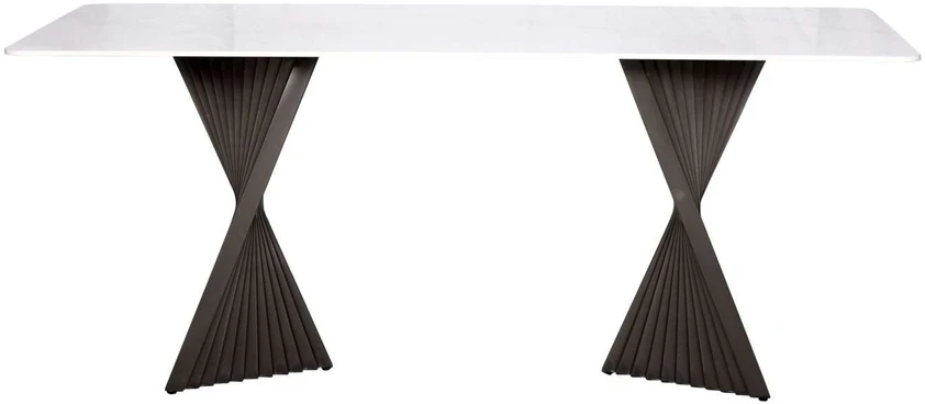 Stalas, Modig, 180 cm, Baltas