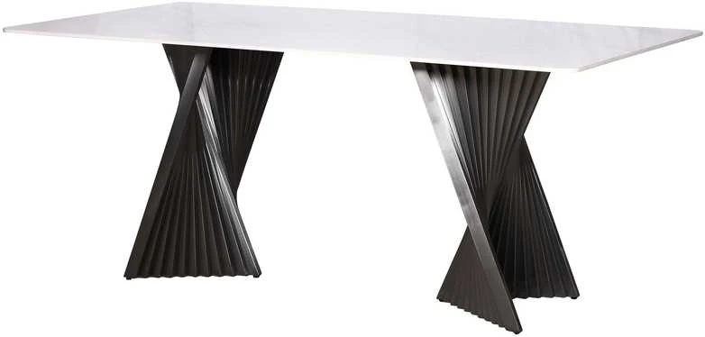 Stalas, Modig, 180 cm, Baltas