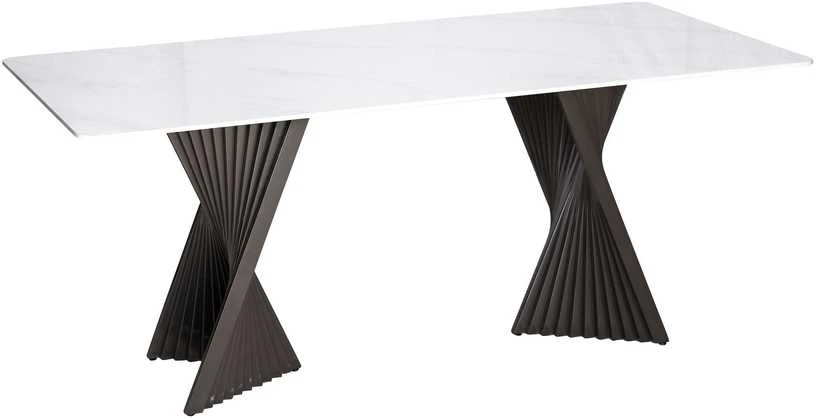 Stalas, Modig, 180 cm, Baltas