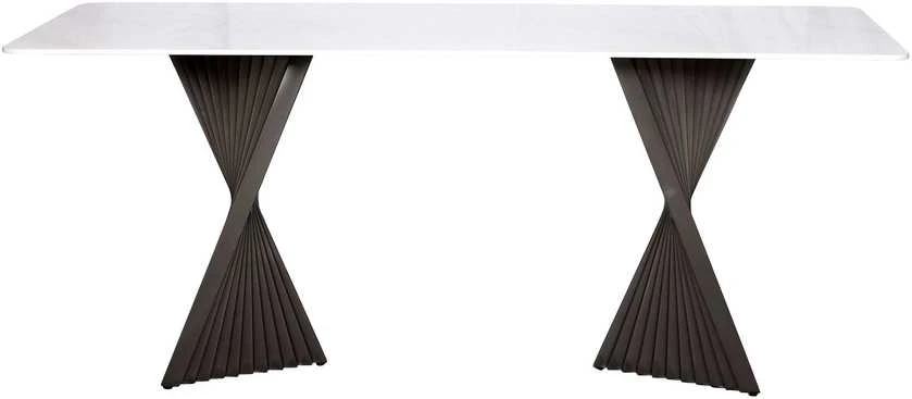 Stalas, Modig, 180 cm, Baltas