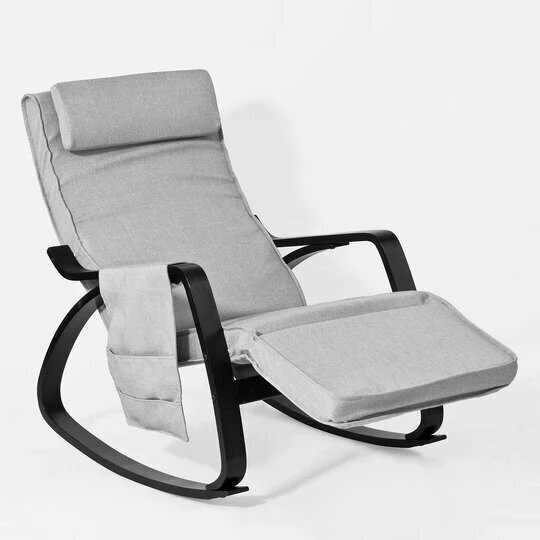 SoBuy supamasis fotelis su kojų atrama FST20-HG