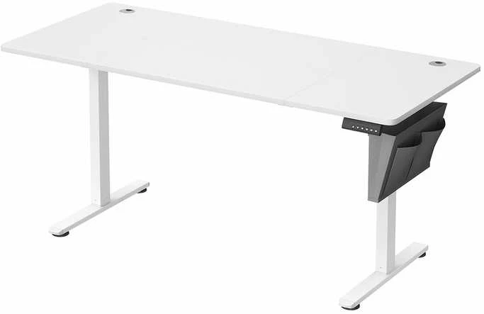 Songmics Reguliuojamo aukščio elektrinis stalas 70 x 160 x (72-120) cm