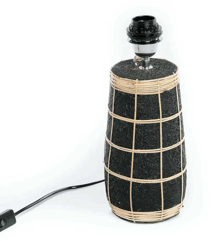 Bazaar Stalo lampa, Naxos, 0,25x0,25x0,56 m, Juoda