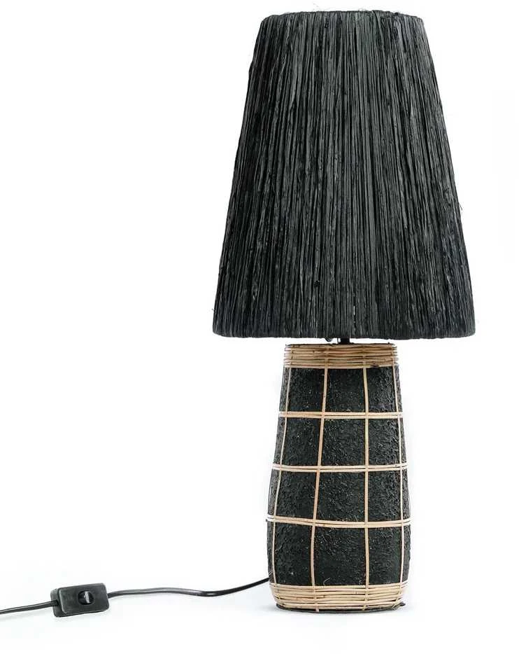 Bazaar Stalo lampa, Naxos, 0,25x0,25x0,56 m, Juoda