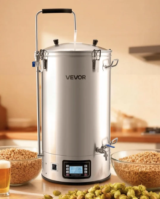VEVOR Elektrinė alaus gamybos sistema, 60 l talpa, 3000W